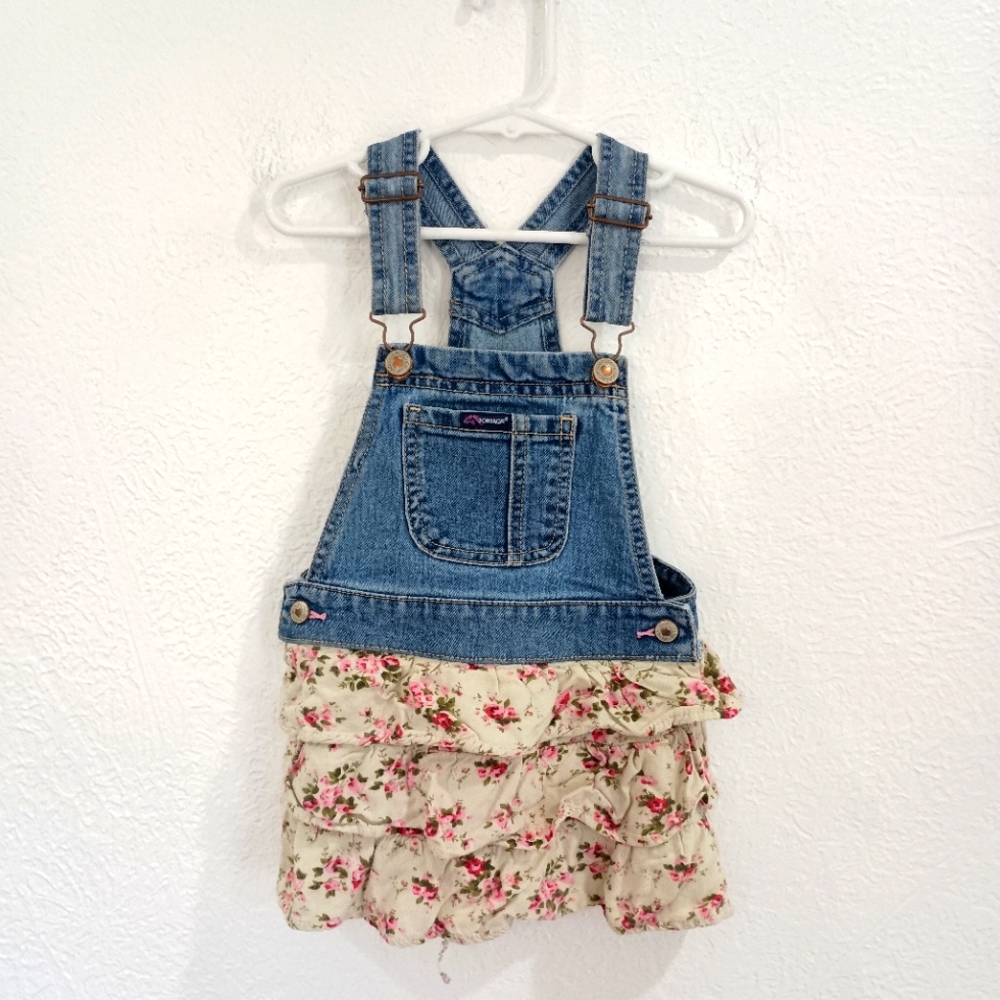 Jordache Denim Jumper Overall Dress